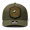 Pacific Northwest Topographic Hat Patch